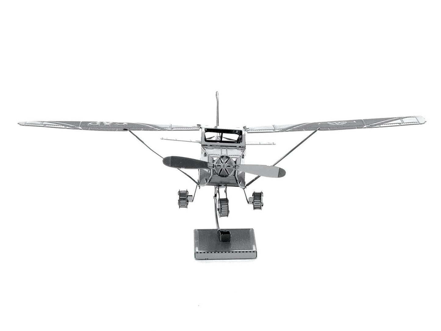 Model Kit Cessna 172 Skyhawk Aircraft (Moderate Difficulty) Steel Model by Metal Earth