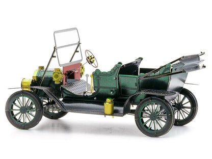 Model Kit 1908 Ford Model T Dark Green (Moderate Difficulty) Steel Model by Metal Earth