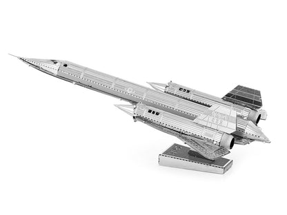 Model Kit Lockheed Martin SR-71 Blackbird Aircraft (Moderate Difficulty) Steel Model by Metal Earth