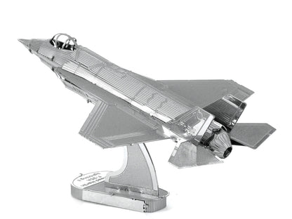 Model Kit Lockheed Martin F-35 Lightning II Aircraft (Moderate Difficulty) Steel Model by Metal Earth