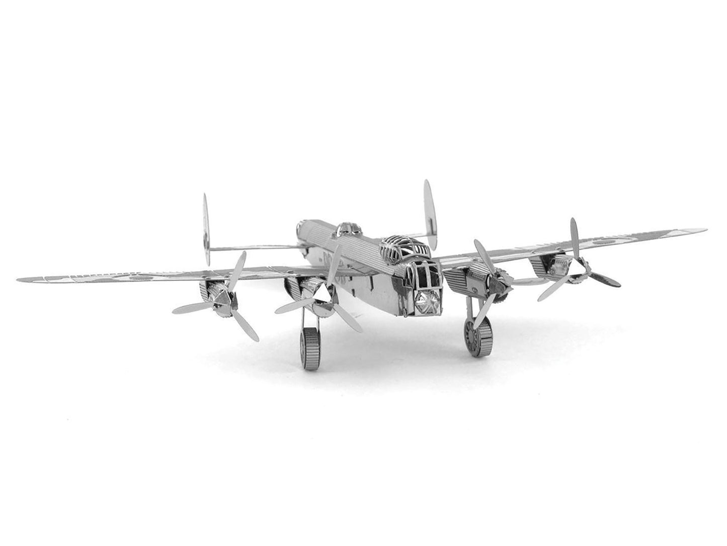 Model Kit Avro Lancaster Bomber Aircraft "Royal Air Force" (Moderate Difficulty) Steel Model by Metal Earth