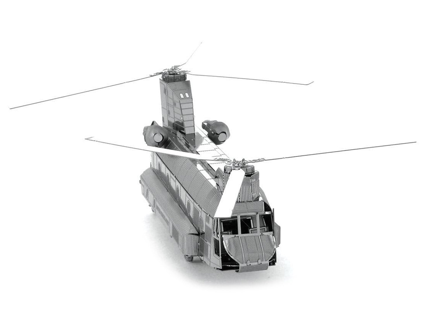 Model Kit Boeing CH-47 Chinook Transport Helicopter (Moderate Difficulty) Steel Model by Metal Earth