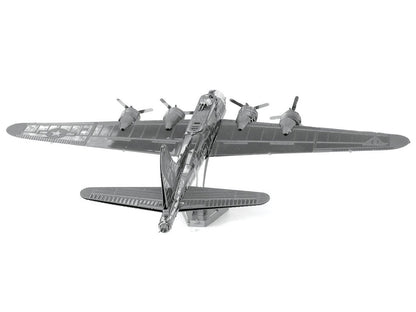 Model Kit Boeing B-17 Flying Fortress Bomber Aircraft (Moderate Difficulty) Steel Model by Metal Earth