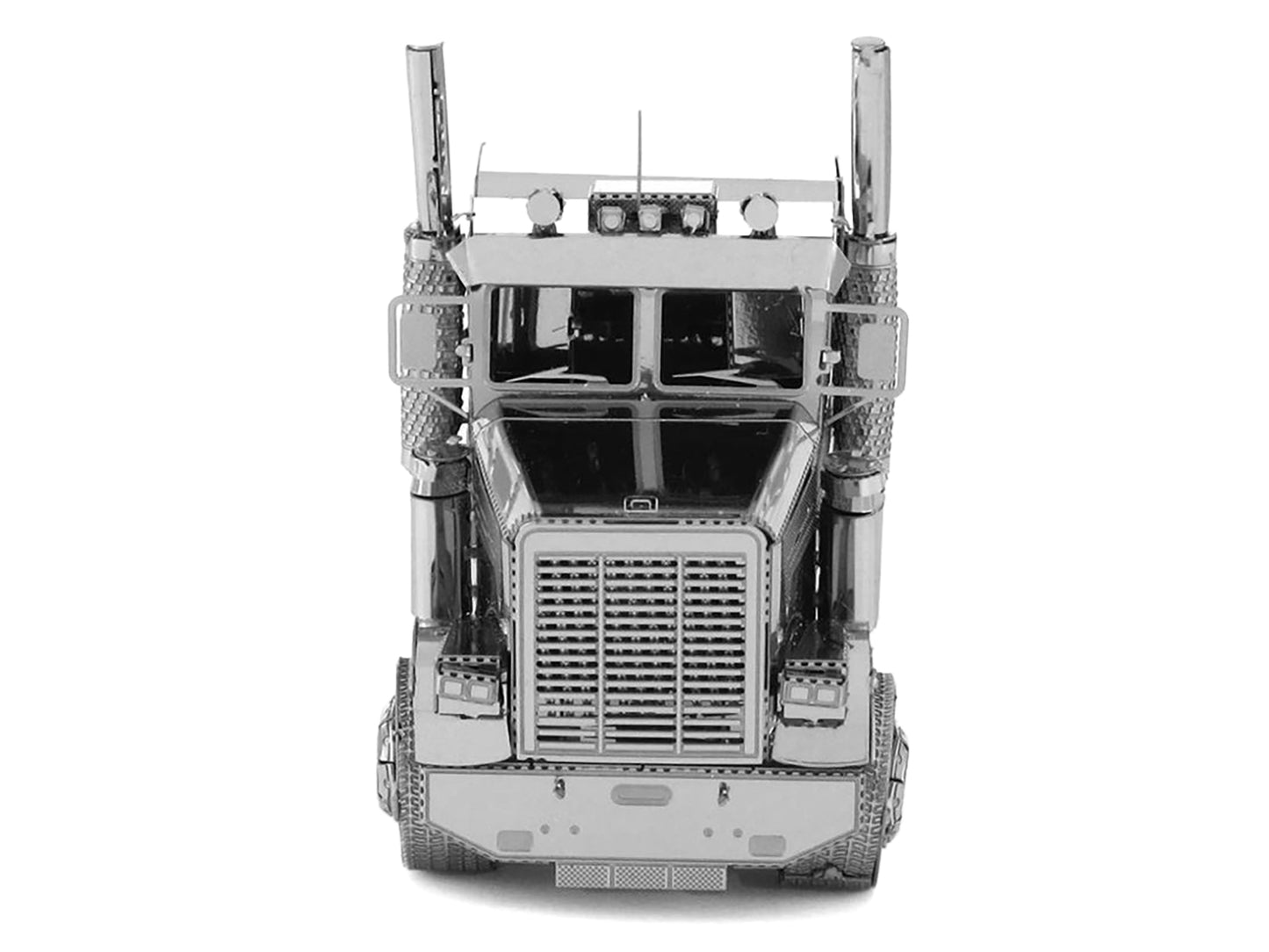 Model Kit Freightliner FLC Long Nose Truck (Challenging Difficulty) Steel Model by Metal Earth