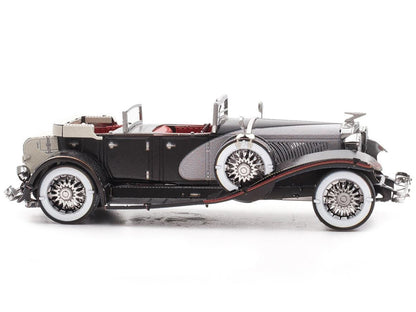 Model Kit 1935 Duesenberg Model J Black (Moderate Difficulty) Steel Model by Metal Earth