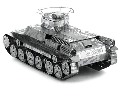 Model Kit Japanese Chi Ha Tank (Moderate Difficulty) Steel Model by Metal Earth