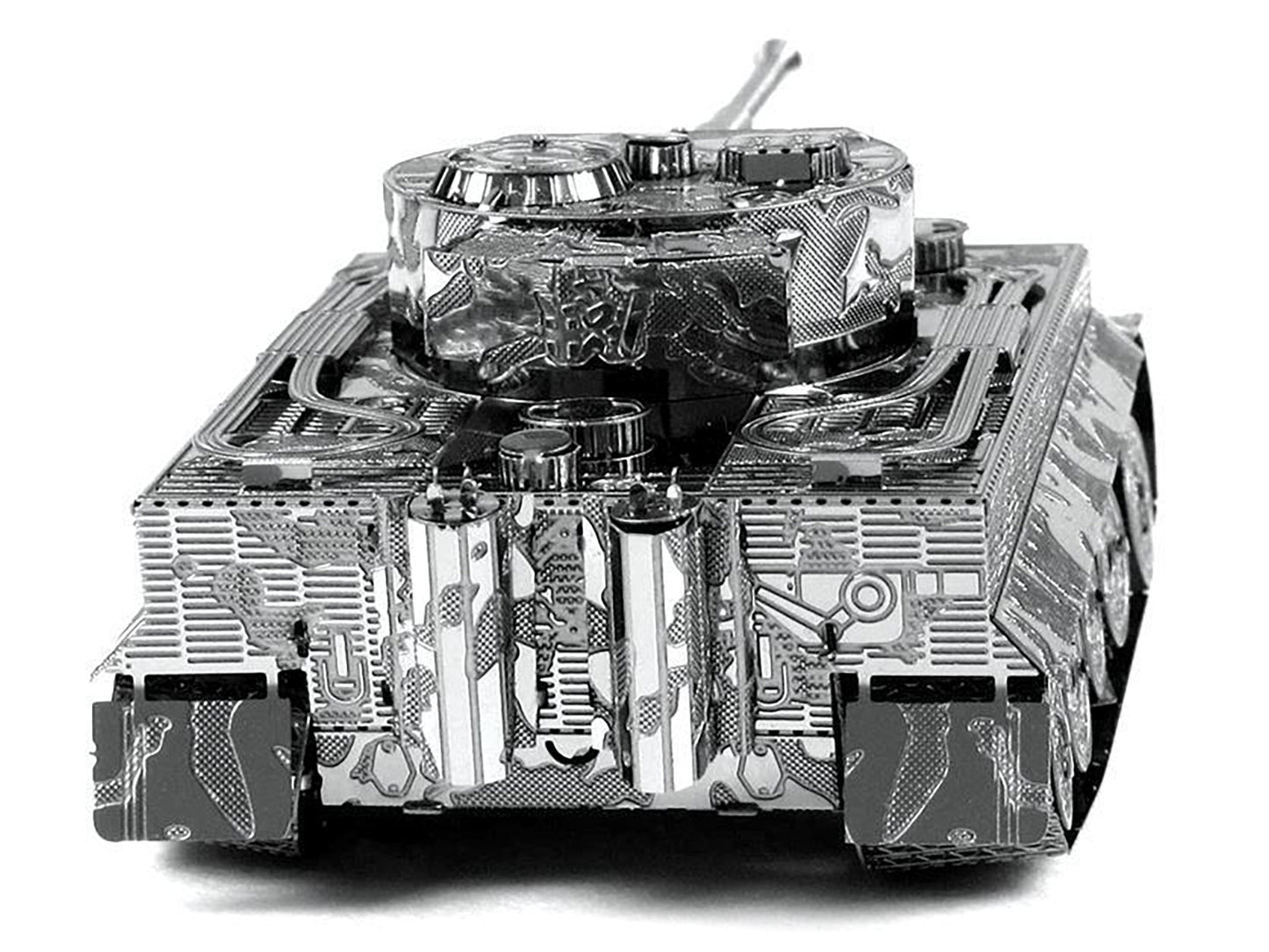 Model Kit German Tiger I Tank (Moderate Difficulty) Steel Model by Metal Earth