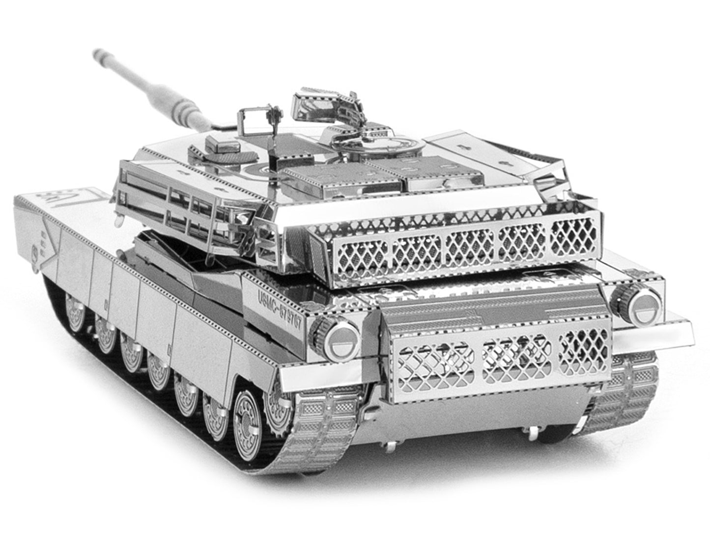 Model Kit American M1 Abrams Tank (Moderate Difficulty) Steel Model by Metal Earth