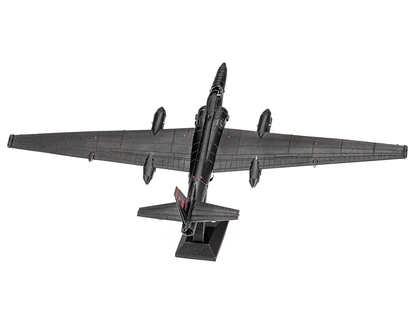 Model Kit Lockheed Martin U-2 Dragon Lady Aircraft "United States Air Force" (Moderate Difficulty) Steel Model by Metal Earth