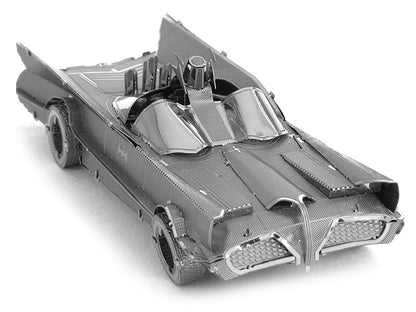 Model Kit 1966 Classic TV Series Batmobile "Batman" (1966) TV Series (Challenging Difficulty) Steel Model by Metal Earth