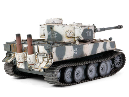 German Sd.Kfz.181 PzKpfw VI Tiger Ausf. E Heavy Tank "Schwere Panzerabteilung 502 No.100 Eastern Front" (February 1943) "Engine Plus" Series 1/32 Diecast Model by Metal Proud