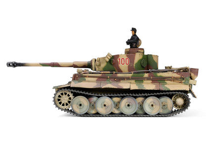 German Sd.Kfz.181 PzKpfw VI Tiger Ausf. E Heavy Tank Tiger I (Early Production) "Schwere Panzerabteilung 505 No. 100 Eastern front Kursk" (1943) German Army "Engine Plus" Series 1/32 Diecast Model by Metal Proud