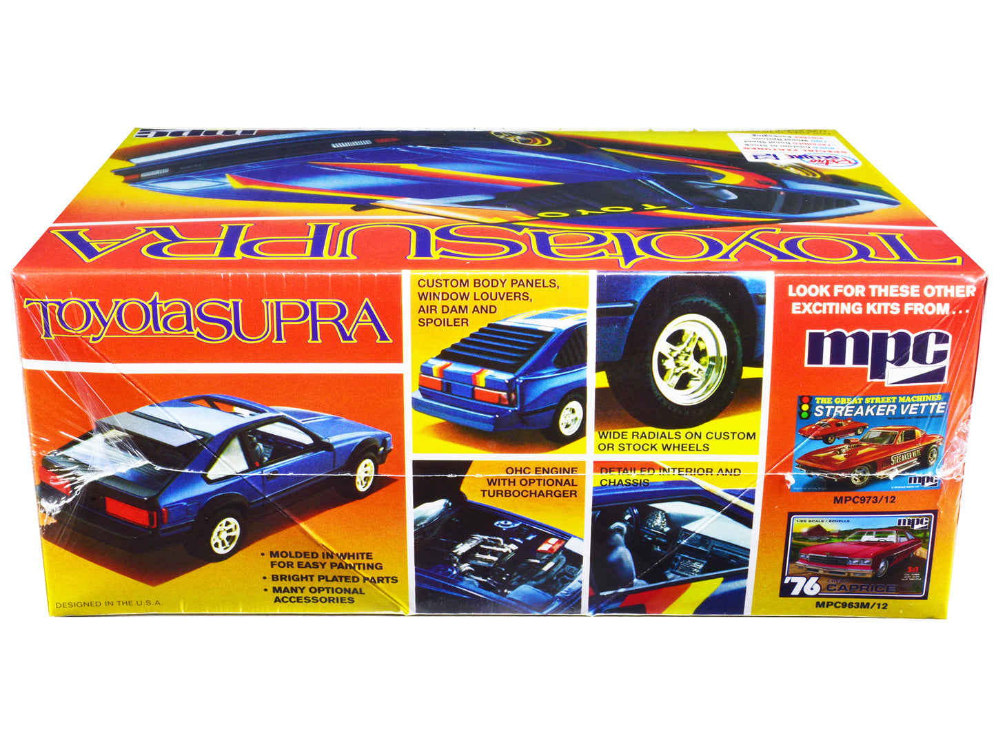 Skill 2 Model Kit 1983 Toyota Celica Supra 1/25 Scale Model Car by MPC