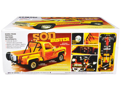 Skill 2 Model Kit 1981 Chevrolet 4x4 Stepside Pickup Truck "Sod Buster" 1/25 Scale Model by MPC