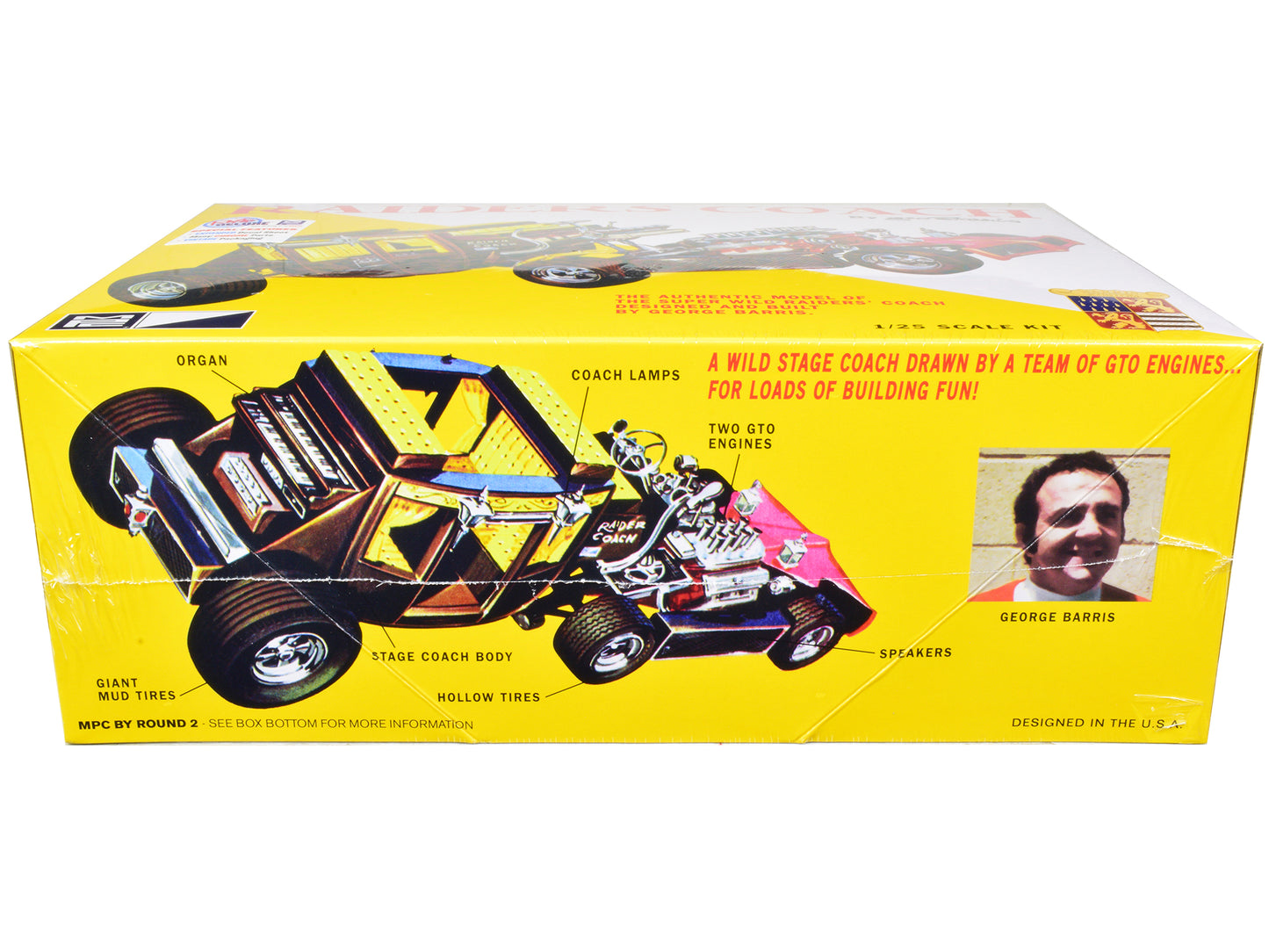 Skill 2 Model Kit George Barris' Super Wild Raiders' Coach 1/25 Scale Model by MPC