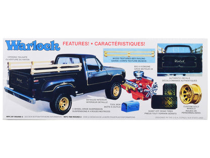 Skill 2 Model Kit 1977 Dodge Warlock Stepside Pickup Truck 1/25 Scale Model by MPC