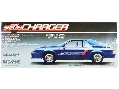 Skill 2 Model Kit 1986 Dodge Shelby Charger 1/25 Scale Model by MPC