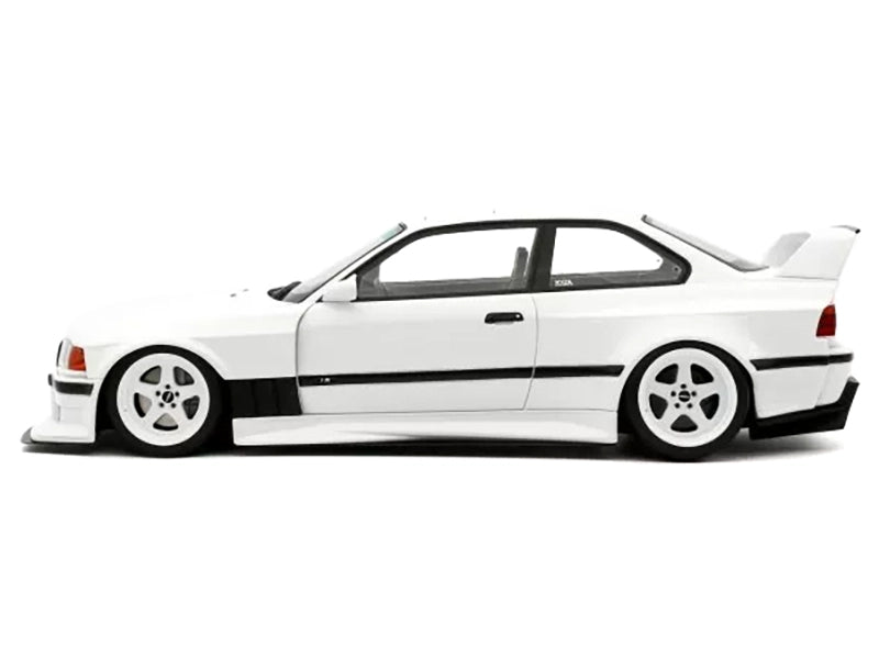 2022 BMW E36 "Khyzyl Saleem" Alpine White Limited Edition to 3000 pieces Worldwide 1/18 Model Car by Otto Mobile