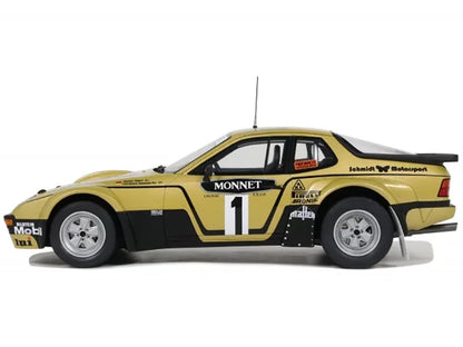 Porsche 924 Carrera GT #1 Walter Rohrl - Christian Geistdorfer Winner "Gr.4 ADAC Rallye Hessen" (1981) Limited Edition to 2000 pieces Worldwide 1/18 Model Car by Otto Mobile