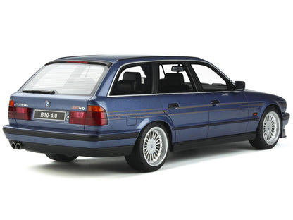 BMW E34 Alpina B10 Touring Alpina Blue Metallic Limited Edition to 3000 pieces Worldwide 1/18 Model Car by Otto Mobile