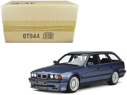 BMW E34 Alpina B10 Touring Alpina Blue Metallic Limited Edition to 3000 pieces Worldwide 1/18 Model Car by Otto Mobile