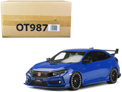 2017 Honda Civic FK8 Type R Blue 1/18 Model Car by Otto Mobile