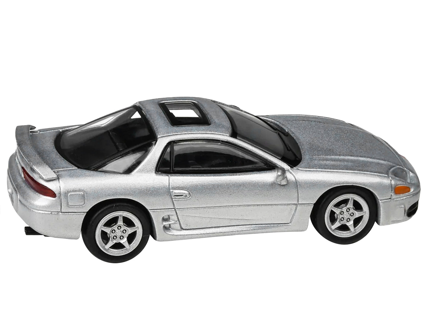 Mitsubishi 3000GT GTO Silver Metallic with Sunroof 1/64 Diecast Model Car by Paragon Models