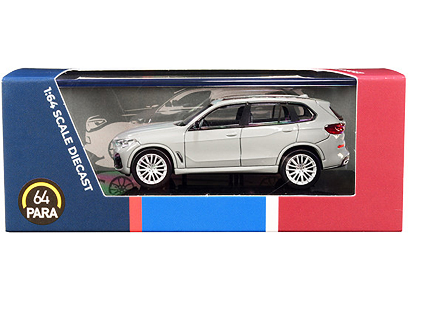 BMW X5 with Sunroof Nardo Gray 1/64 Diecast Model Car by Paragon