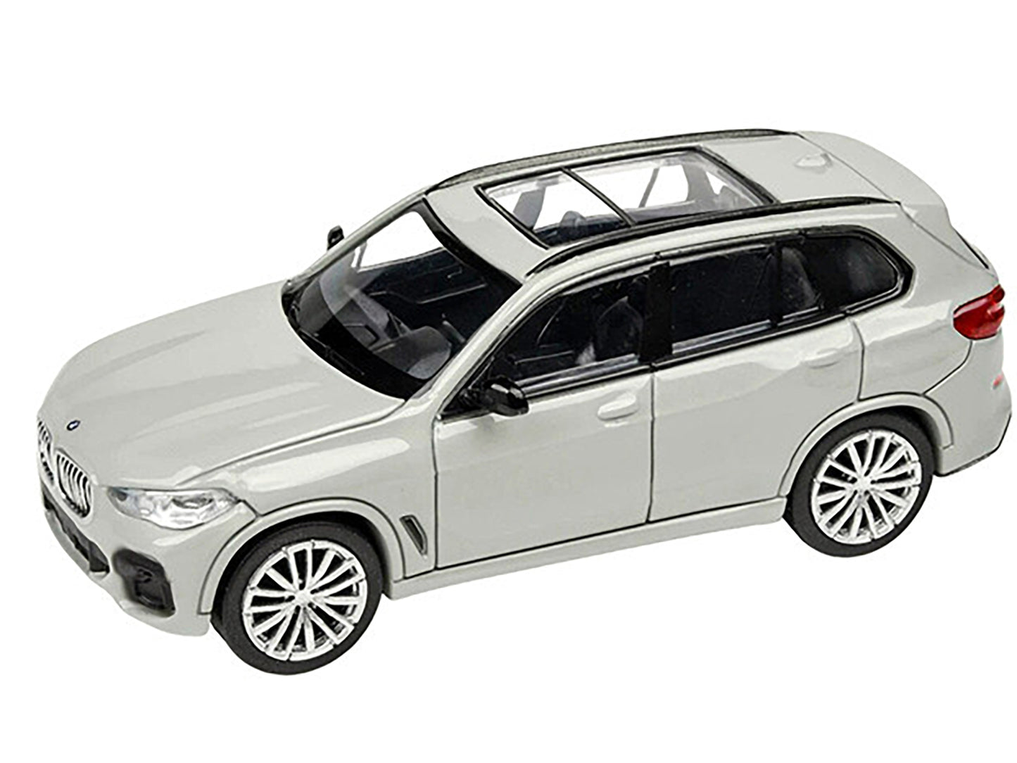 BMW X5 with Sunroof Nardo Gray 1/64 Diecast Model Car by Paragon