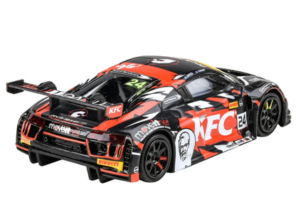 Audi R8 LMS #24 Daniel Gaunt - Tony Bates "KFC Racing" 3rd Place "Australian GT Championship" (2018) 1/64 Diecast Model Car by Paragon Models