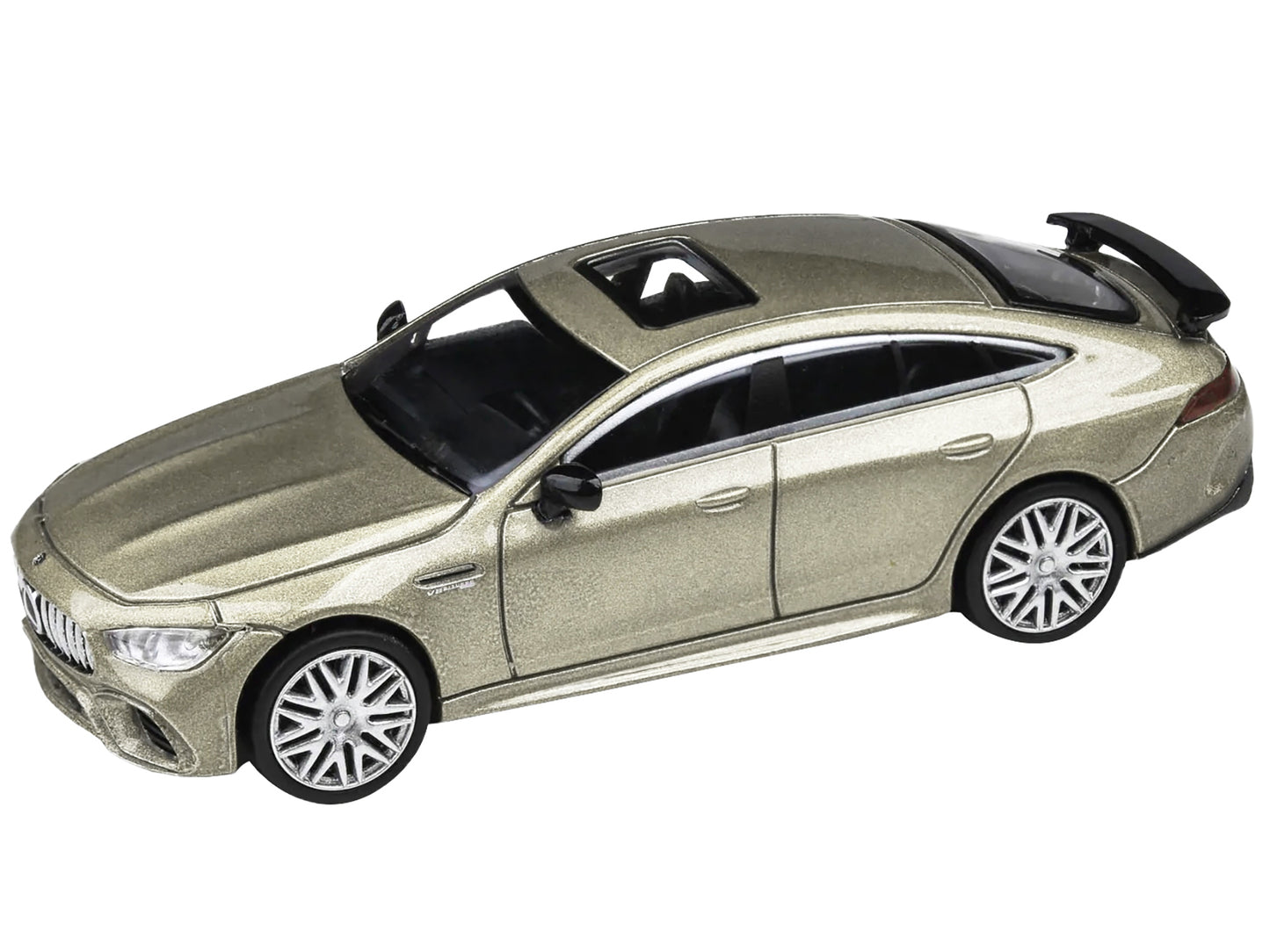 2018 Mercedes-AMG GT 63 S Kalahari Gold Metallic 1/64 Diecast Model Car by Paragon Models