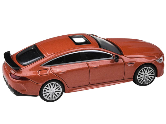 2018 Mercedes-AMG GT 63 S Copper Orange Metallic 1/64 Diecast Model Car by Paragon Models