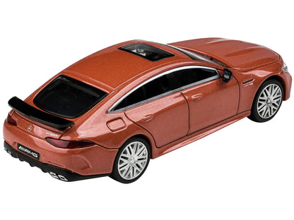 2018 Mercedes-AMG GT 63 S Copper Orange Metallic 1/64 Diecast Model Car by Paragon Models