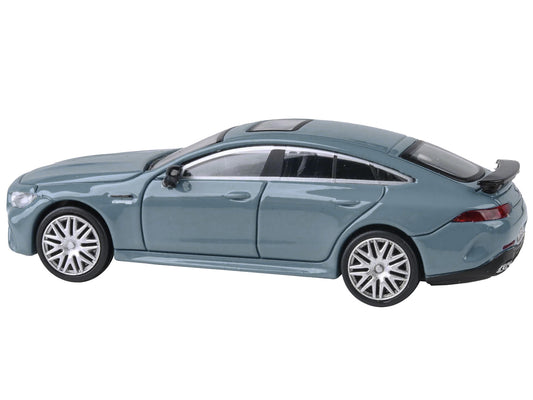 Mercedes-AMG GT 63 S China Blue with Sunroof 1/64 Diecast Model Car by Paragon Models