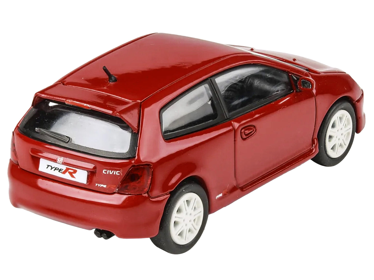 2001 Honda Civic Type R EP3 Milano Red 1/64 Diecast Model Car by Paragon Models