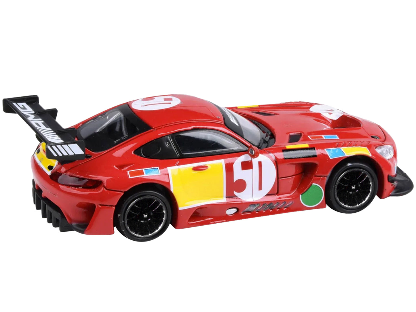 2021 Mercedes-AMG GT3 "24 Hours of Spa 50th Anniversary" Livery 1/64 Diecast Model Car by Paragon Models