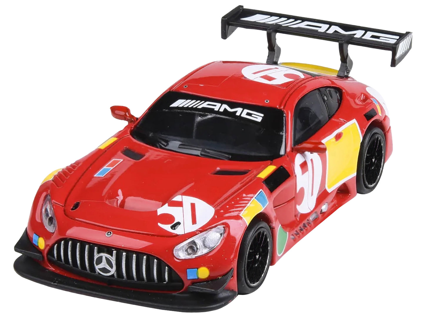 2021 Mercedes-AMG GT3 "24 Hours of Spa 50th Anniversary" Livery 1/64 Diecast Model Car by Paragon Models