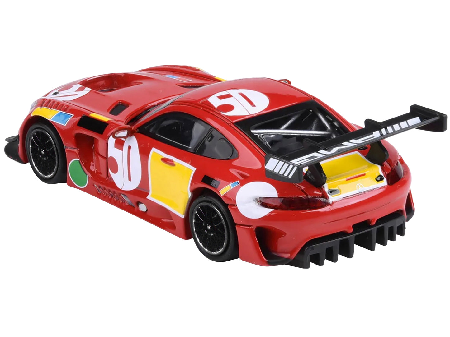 2021 Mercedes-AMG GT3 "24 Hours of Spa 50th Anniversary" Livery 1/64 Diecast Model Car by Paragon Models