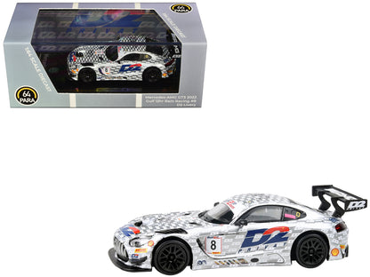 Mercedes-AMG GT3 Evo #8 Mikael Grenier - Ian Loggie - Morgan Tillbrook "D2 Privat with RAM Racing" "Gulf 12 Hours" (2022) 1/64 Diecast Model Car by Paragon Models