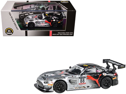 Mercedes-AMG GT3 #88 Jules Gounon - Daniel Juncadella - Raffaele Marciello "Team AKKodis ASP" Winner "24 Hours of Spa" (2022) 1/64 Diecast Model Car by Paragon Models