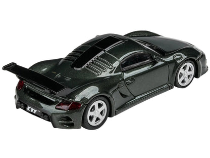 2012 RUF CTR3 Clubsport Oak Green Metallic 1/64 Diecast Model Car by Paragon Models