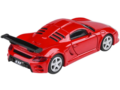 2012 RUF CTR3 Clubsport Guards Red 1/64 Diecast Model Car by Paragon Models