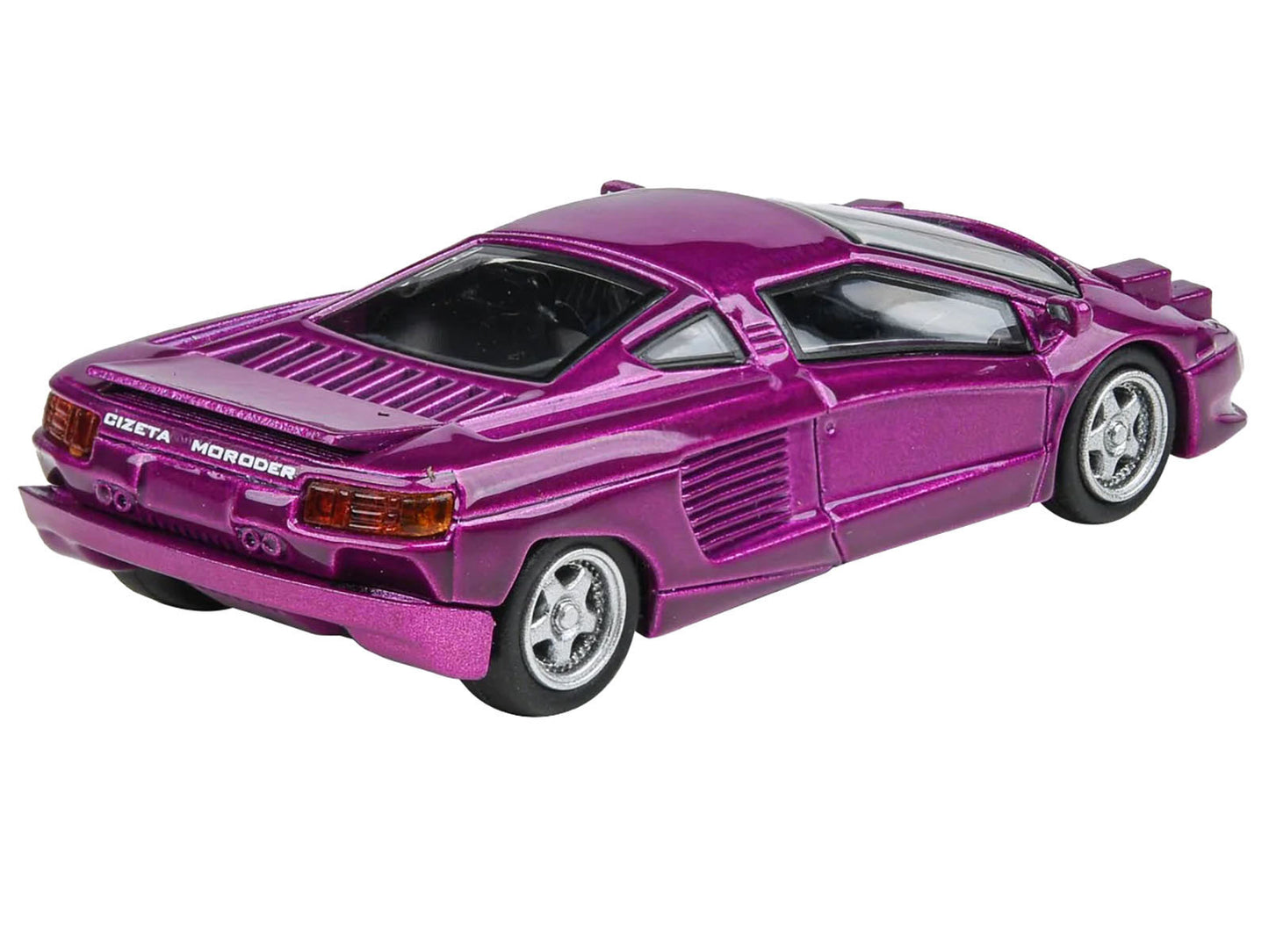 1991 Cizeta V16T Purple Metallic 1/64 Diecast Model Car by Paragon Models