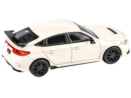 2023 Honda Civic Type R FL5 Championship White 1/64 Diecast Model Car by Paragon Models