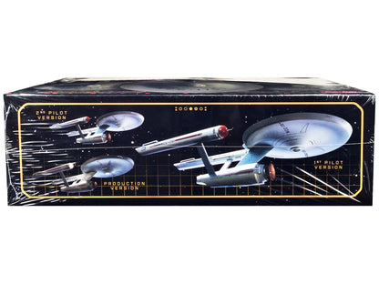 Skill 2 Model Kit U.S.S. Enterprise NCC-1701 Pilot Edition Star Trek 3-in-1 1/350 Scale Model by Polar Lights