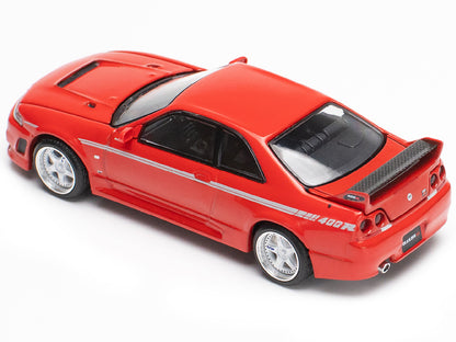 GTR Nismo 400R RHD (Right Hand Drive) Red 1/64 Diecast Model Car by Pop Race