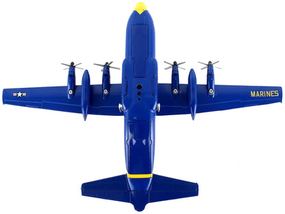 Lockheed C-130 Hercules Transport Aircraft "Fat Albert - Blue Angels" 1/200 Diecast Model Airplane by Postage Stamp