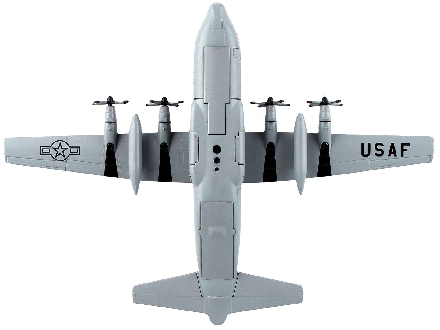 Lockheed C-130 Hercules Transport Aircraft "Spare 617" United States Air Force 1/200 Diecast Model Airplane by Postage Stamp