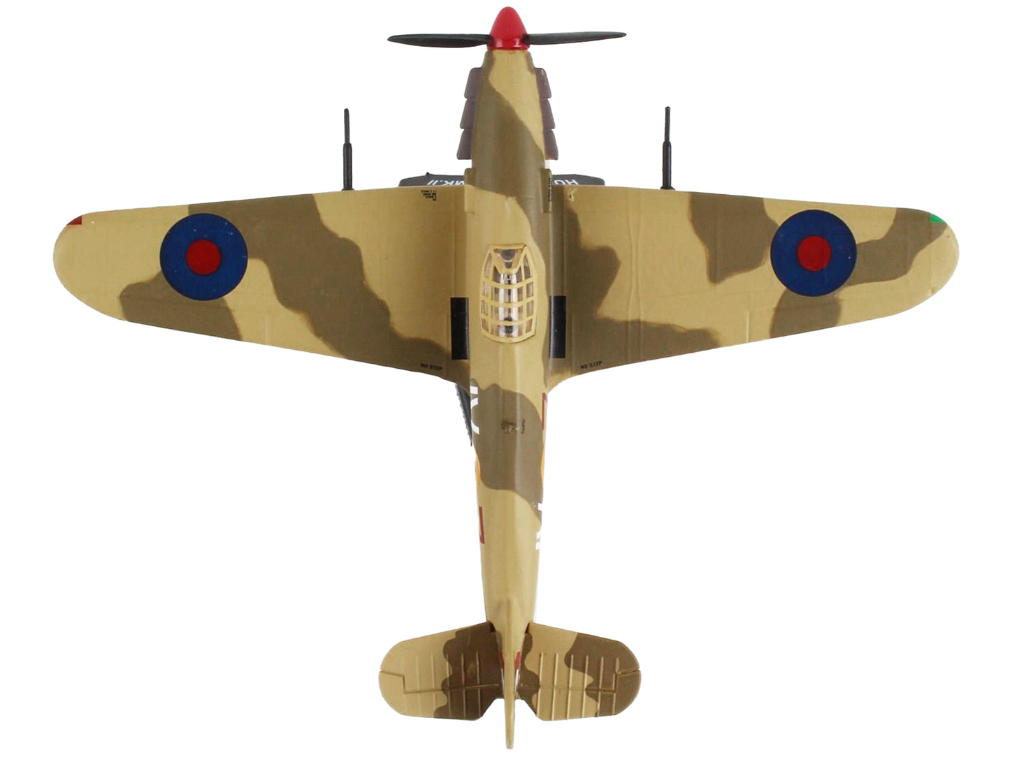 Hawker Hurricane MK. II Fighter Aircraft "British Royal Air Force" 1/100 Diecast Model Airplane by Postage Stamp