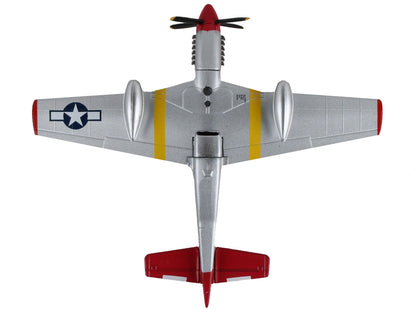 North American P-51D Mustang Fighter Aircraft #62 "Bunny" United States Army Air Force 1/100 Diecast Model Airplane by Postage Stamp